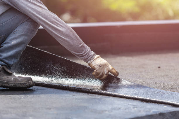 Professional Wet Basement Repair technician working in Jacksontown, OH
